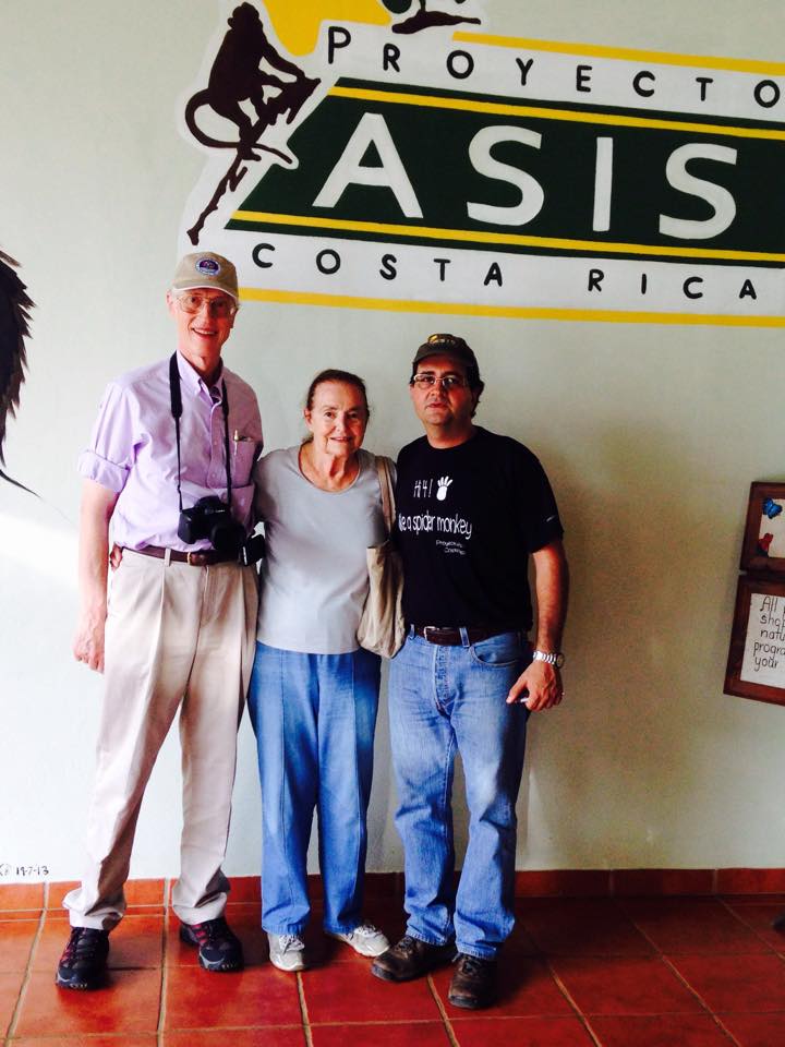 Dr. John C Mather and wife visit to Proyecto Asis.