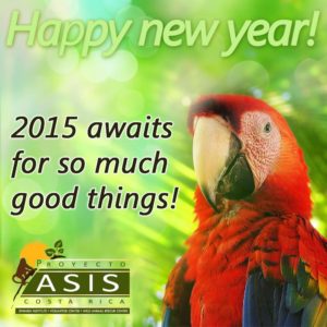 Happy New Year from Proyecto Asis Costa Rica